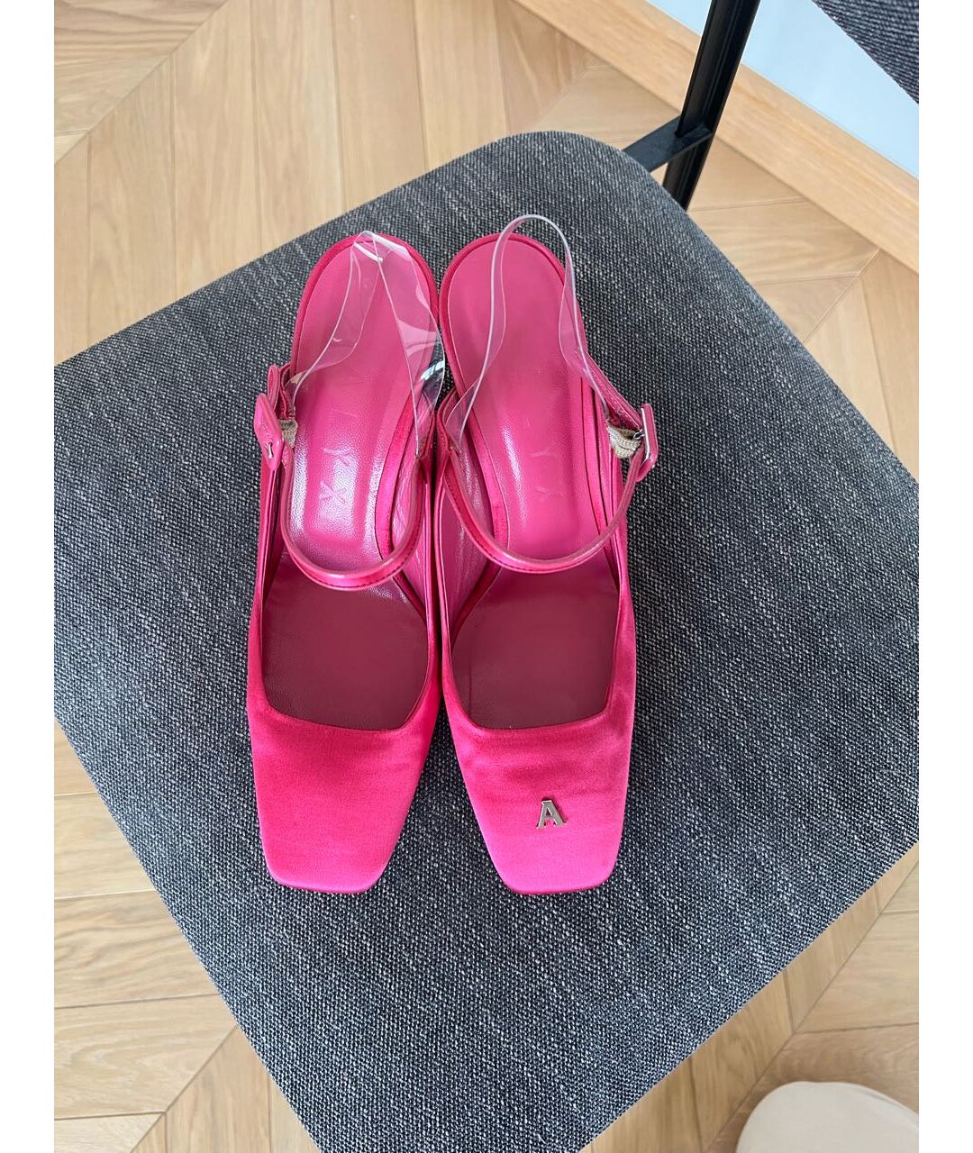 ALYX Розовые текстильные туфли, фото 3