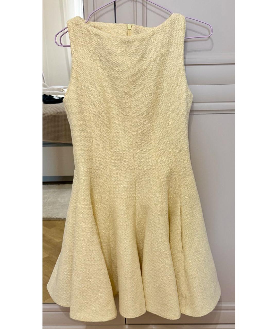 MAJE Золотое коктейльное платье, фото 6
