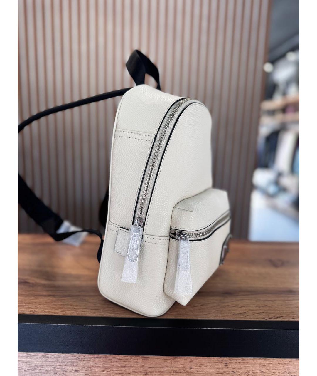 MARC JACOBS Бежевый кожаный рюкзак, фото 2