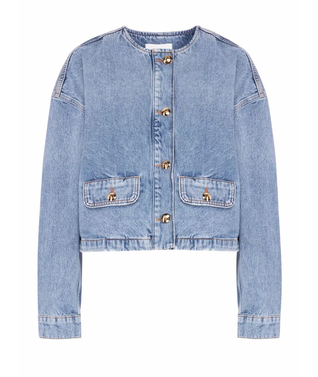 ANINE BING Синяя хлопковая куртка, фото 1