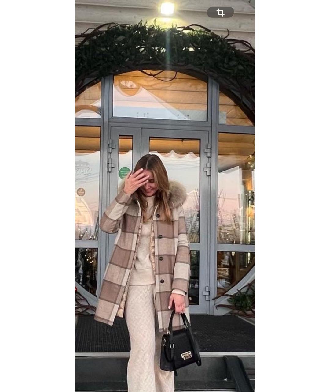 WOOLRICH Бежевое пальто, фото 6