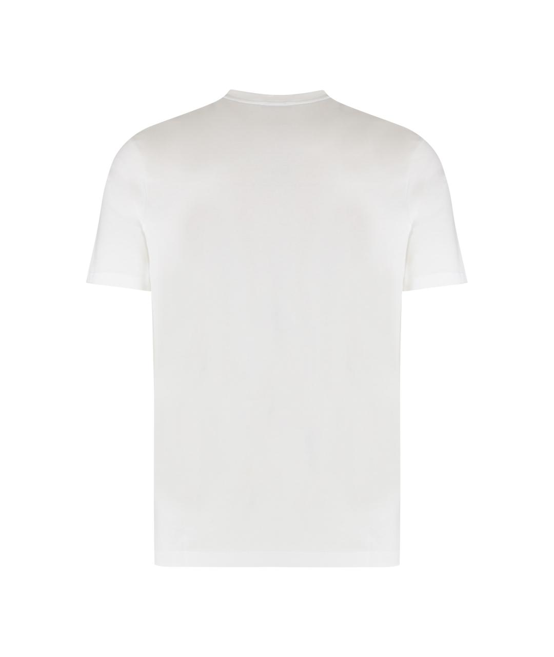 PAUL & SHARK Белая хлопковая футболка, фото 2