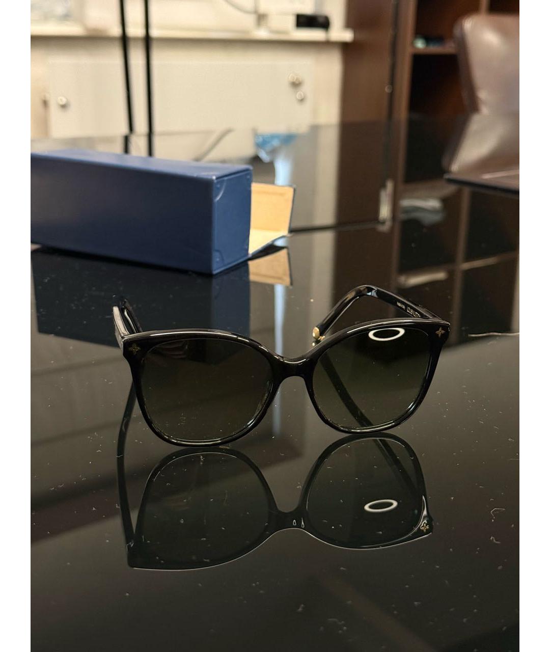 LOUIS VUITTON Черные пластиковые солнцезащитные очки, фото 5