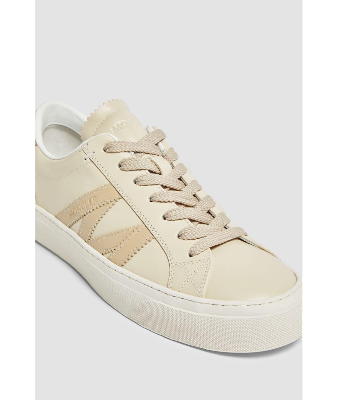 MONCLER Кожаные кеды, фото 3