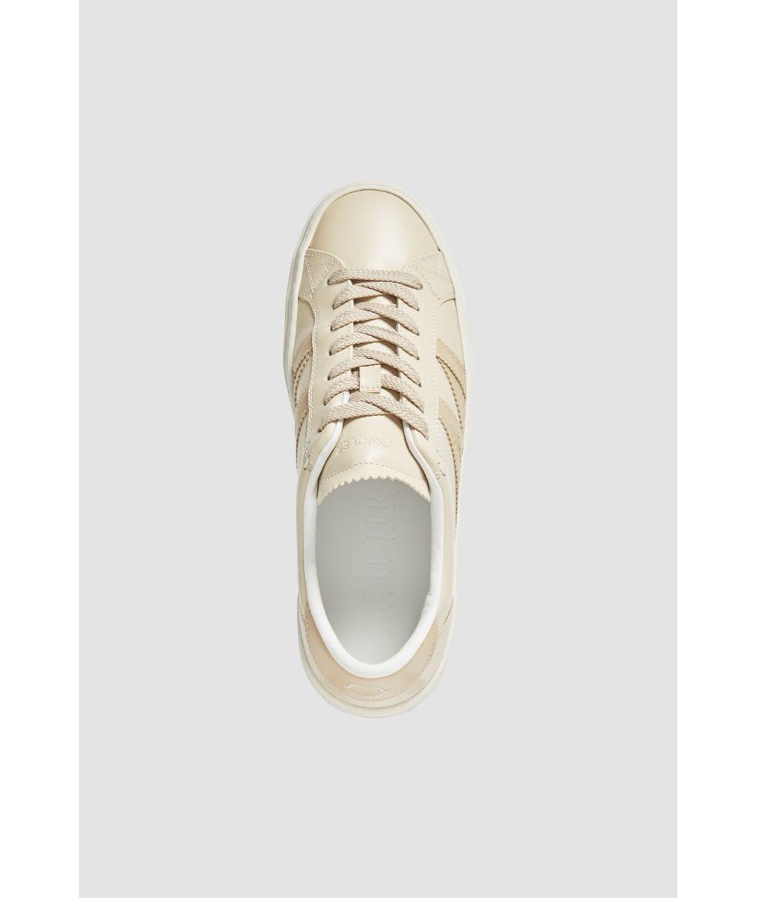 MONCLER Кожаные кеды, фото 5