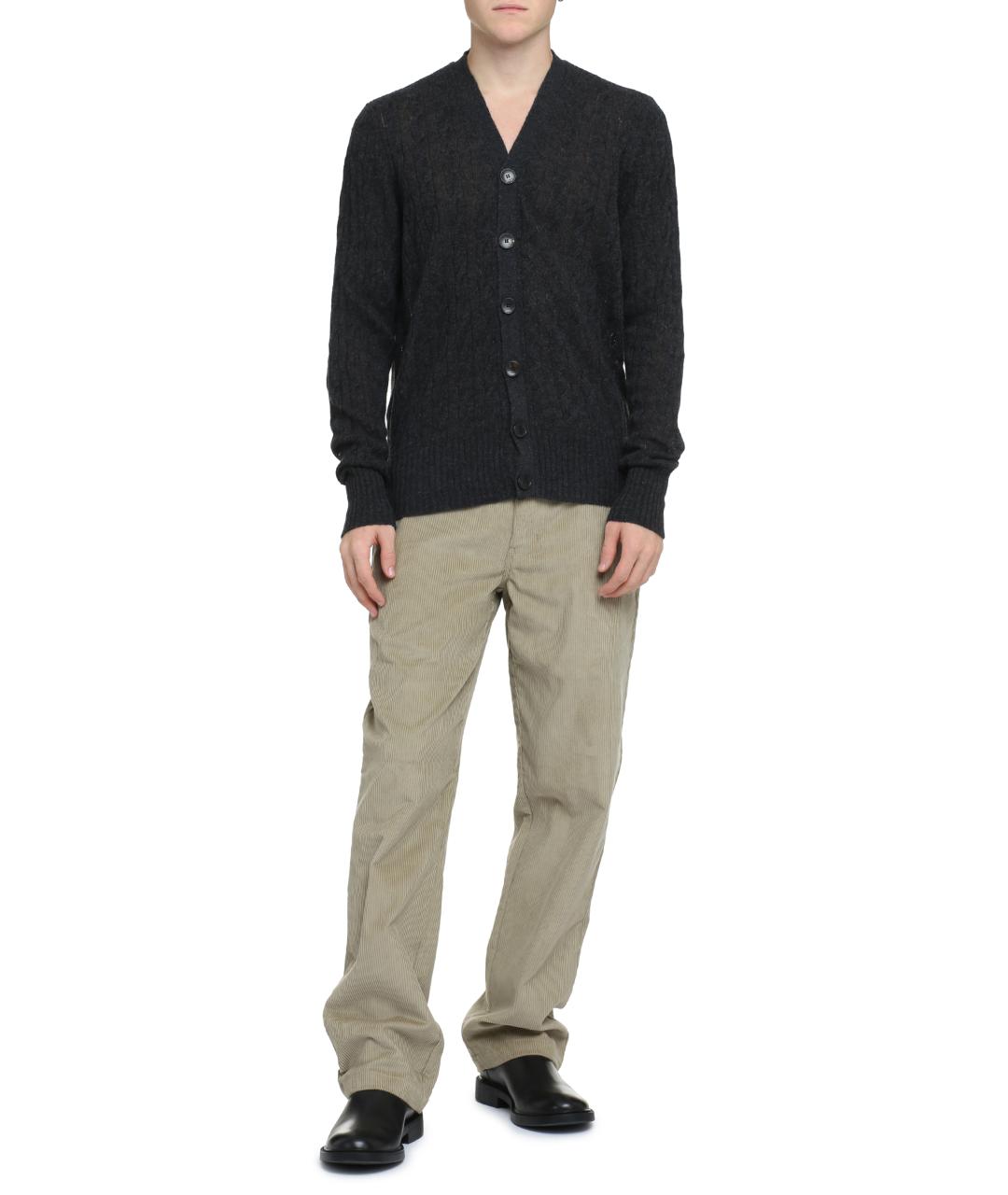 ETRO Серый кашемировый кардиган, фото 3