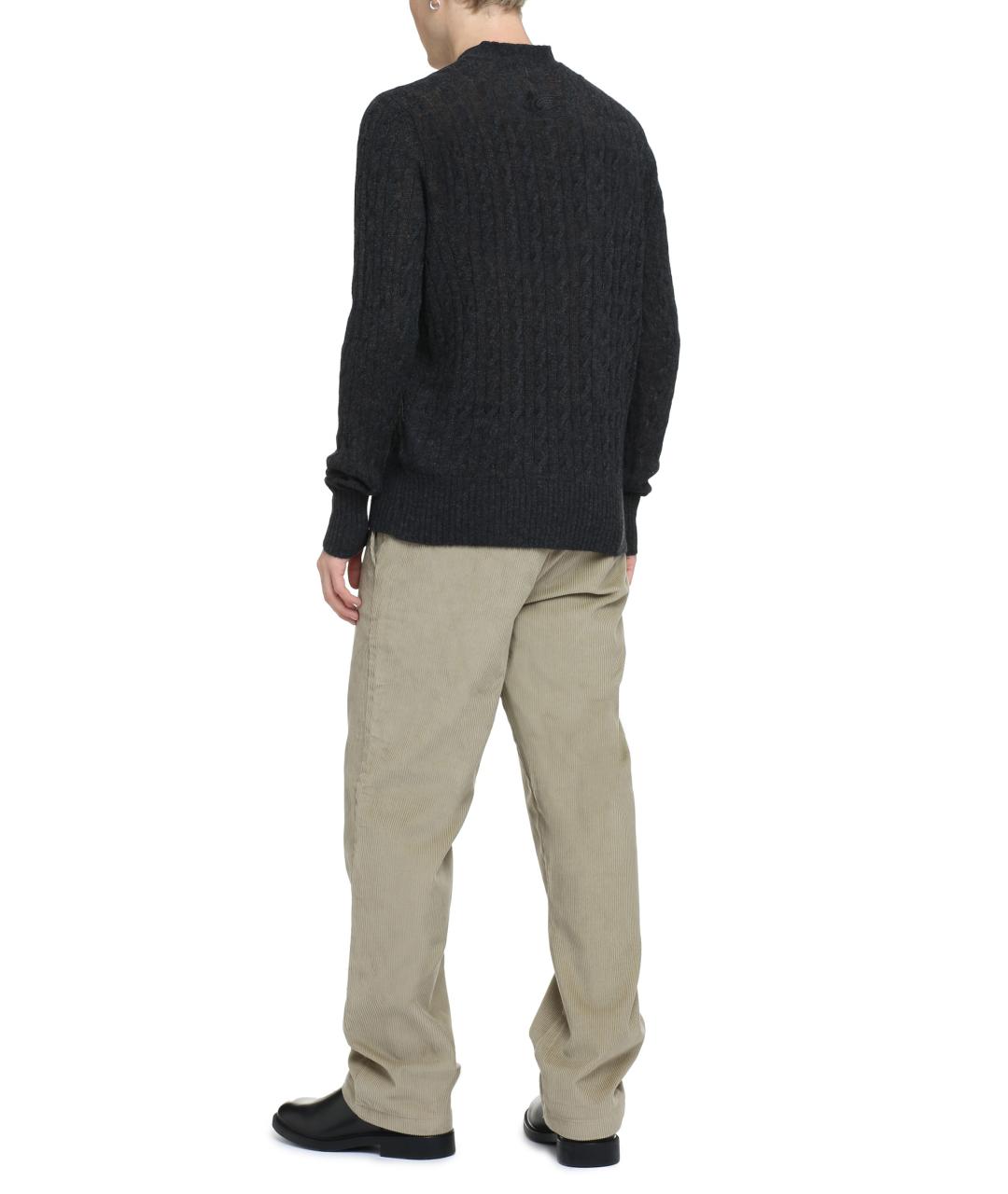 ETRO Серый кашемировый кардиган, фото 4