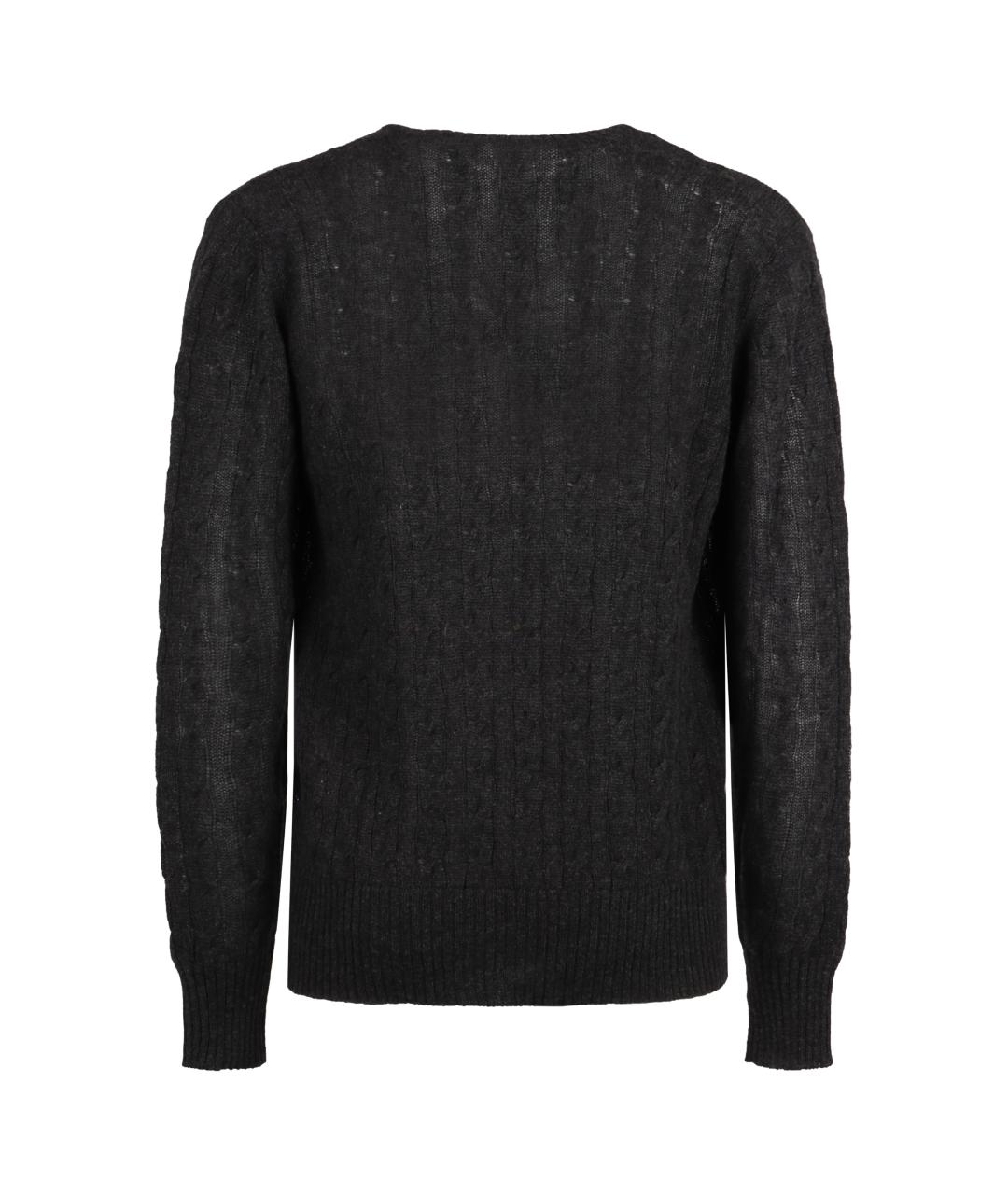 ETRO Черный кашемировый джемпер / свитер, фото 2