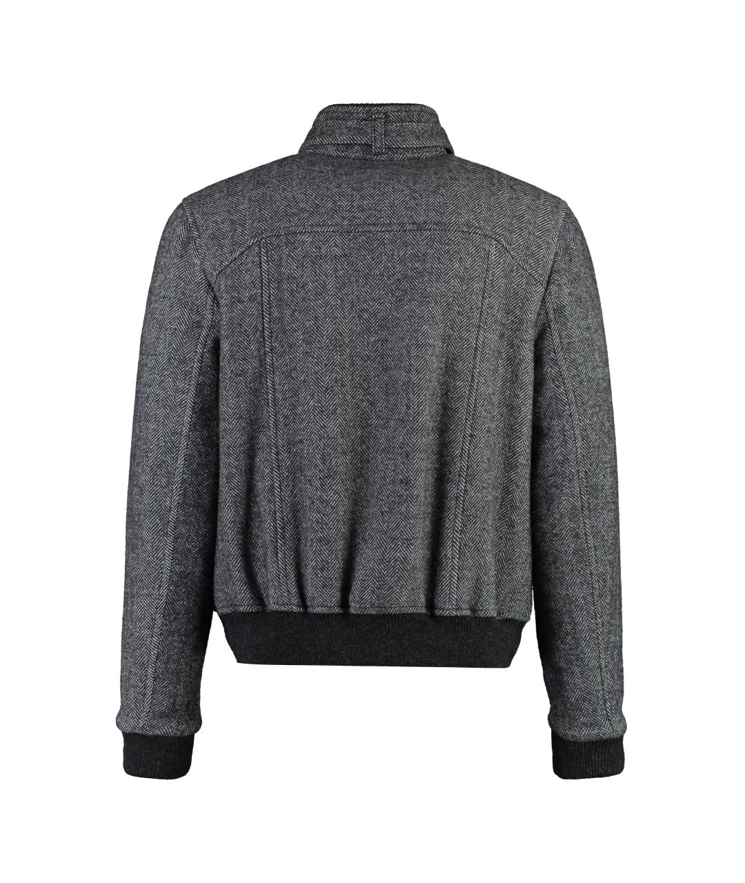 ISABEL MARANT Серая шерстяная куртка, фото 2