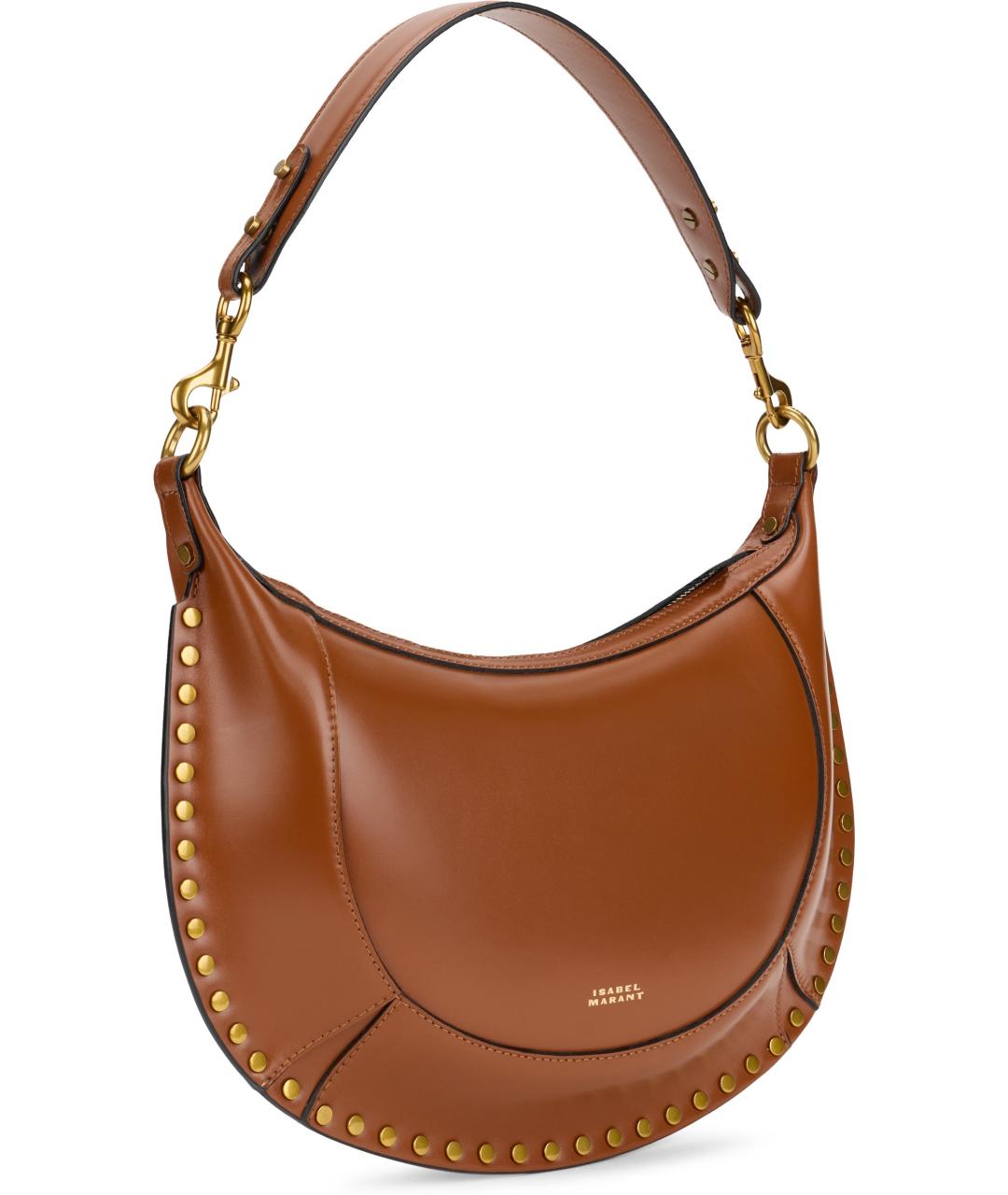 ISABEL MARANT Коричневая кожаная сумка через плечо, фото 2