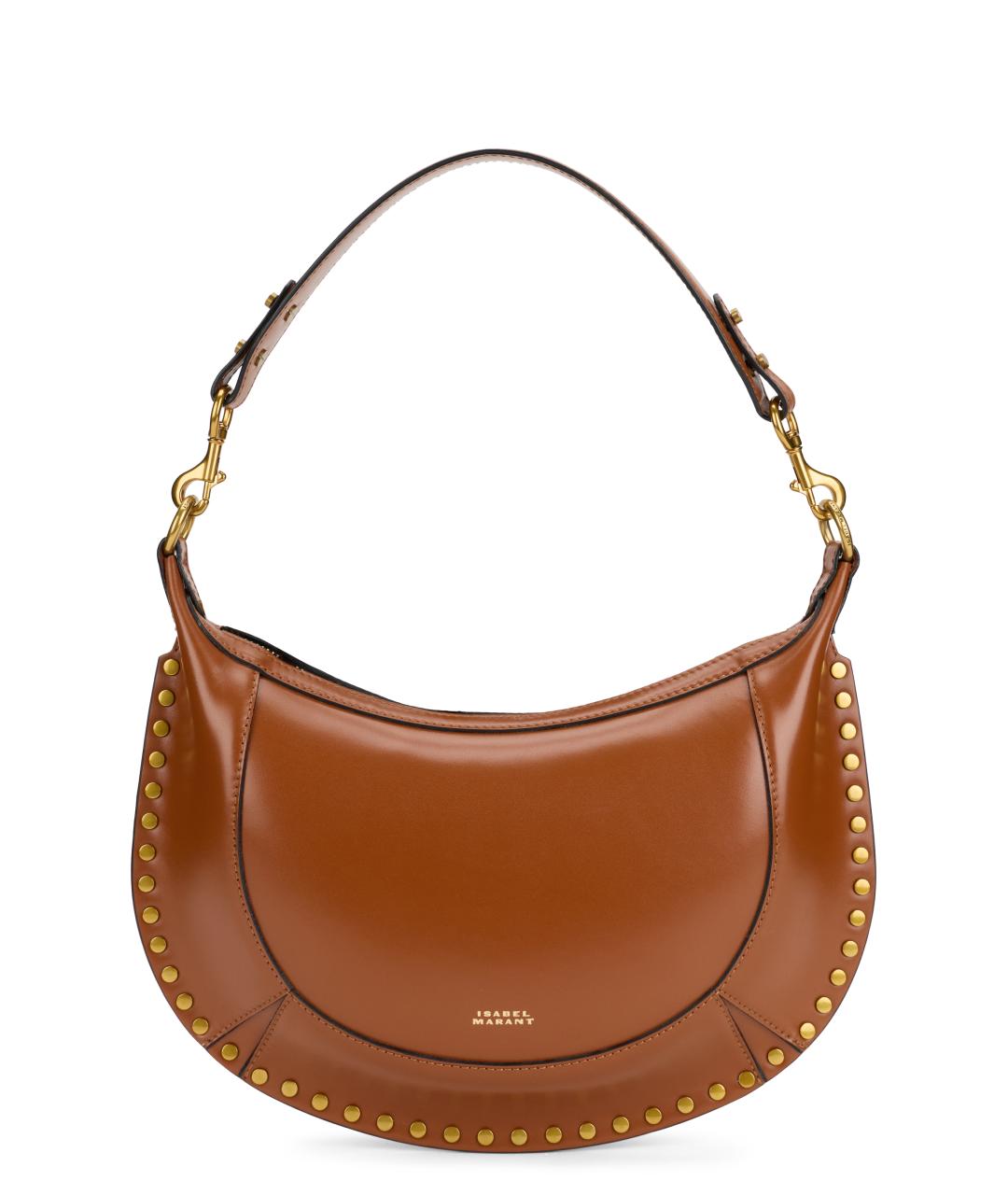 ISABEL MARANT Коричневая кожаная сумка через плечо, фото 1