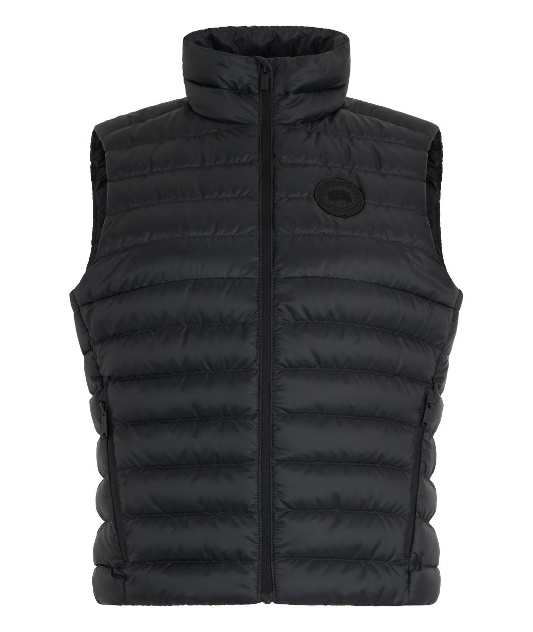 CANADA GOOSE Черный полиамидовый жилет, фото 1