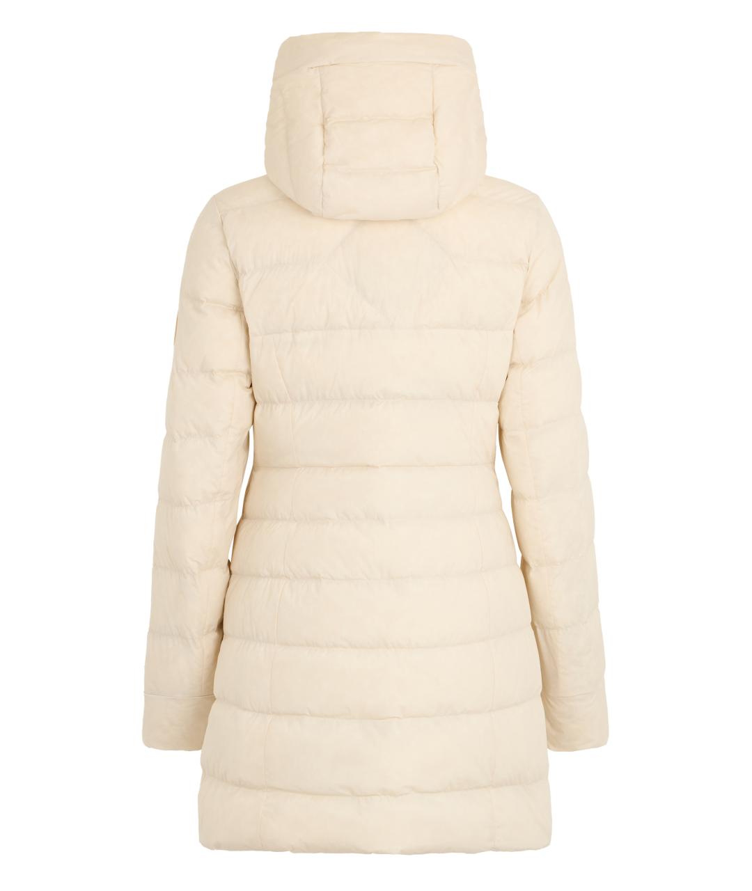 CANADA GOOSE Белый полиамидовый пуховик, фото 2