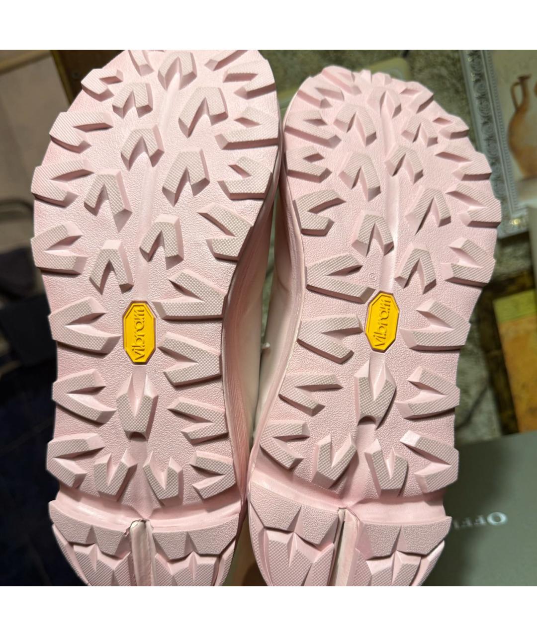 OFFICINE CREATIVE Белые кожаные кроссовки, фото 5