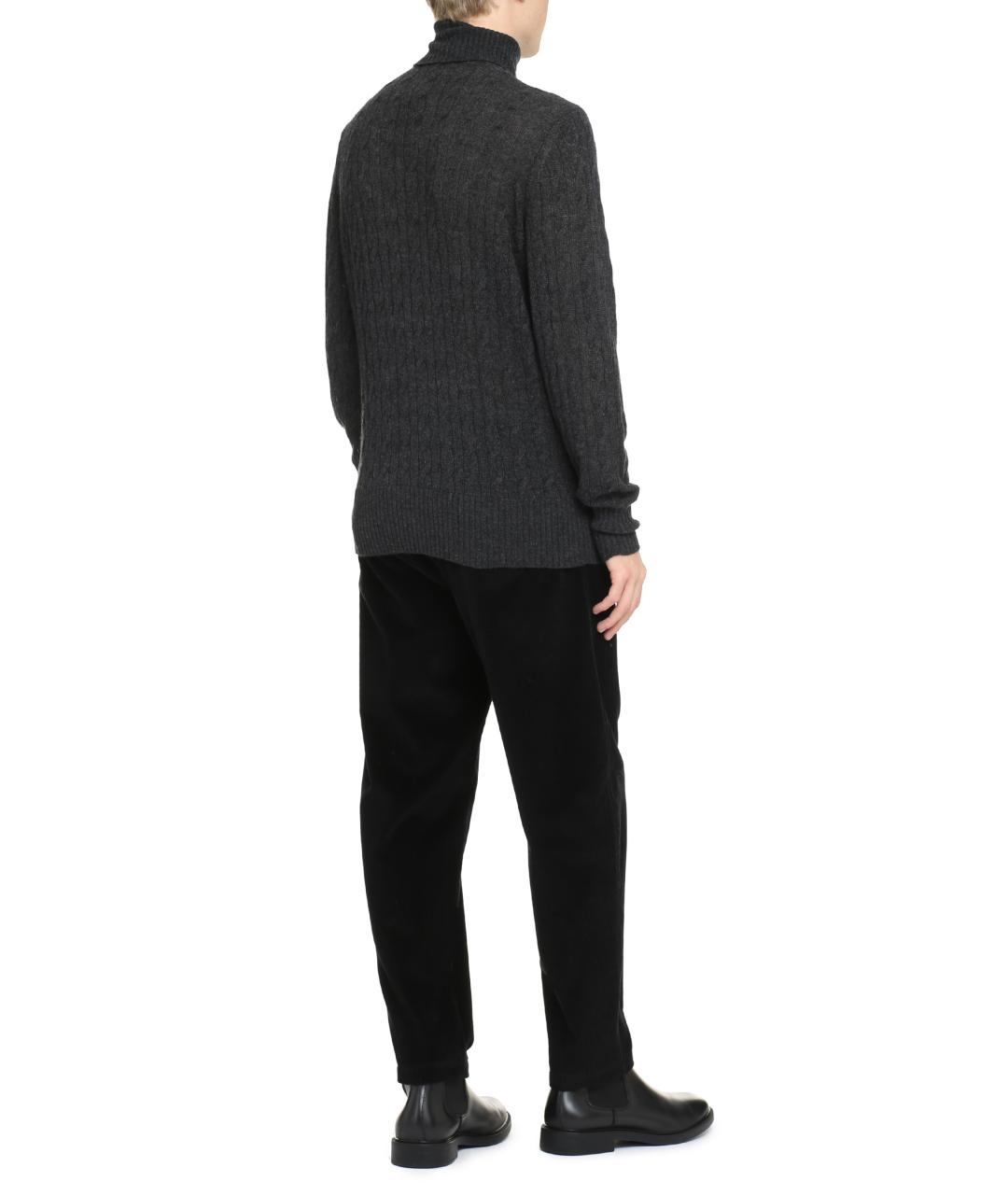 ETRO Серая кашемировая водолазка, фото 4