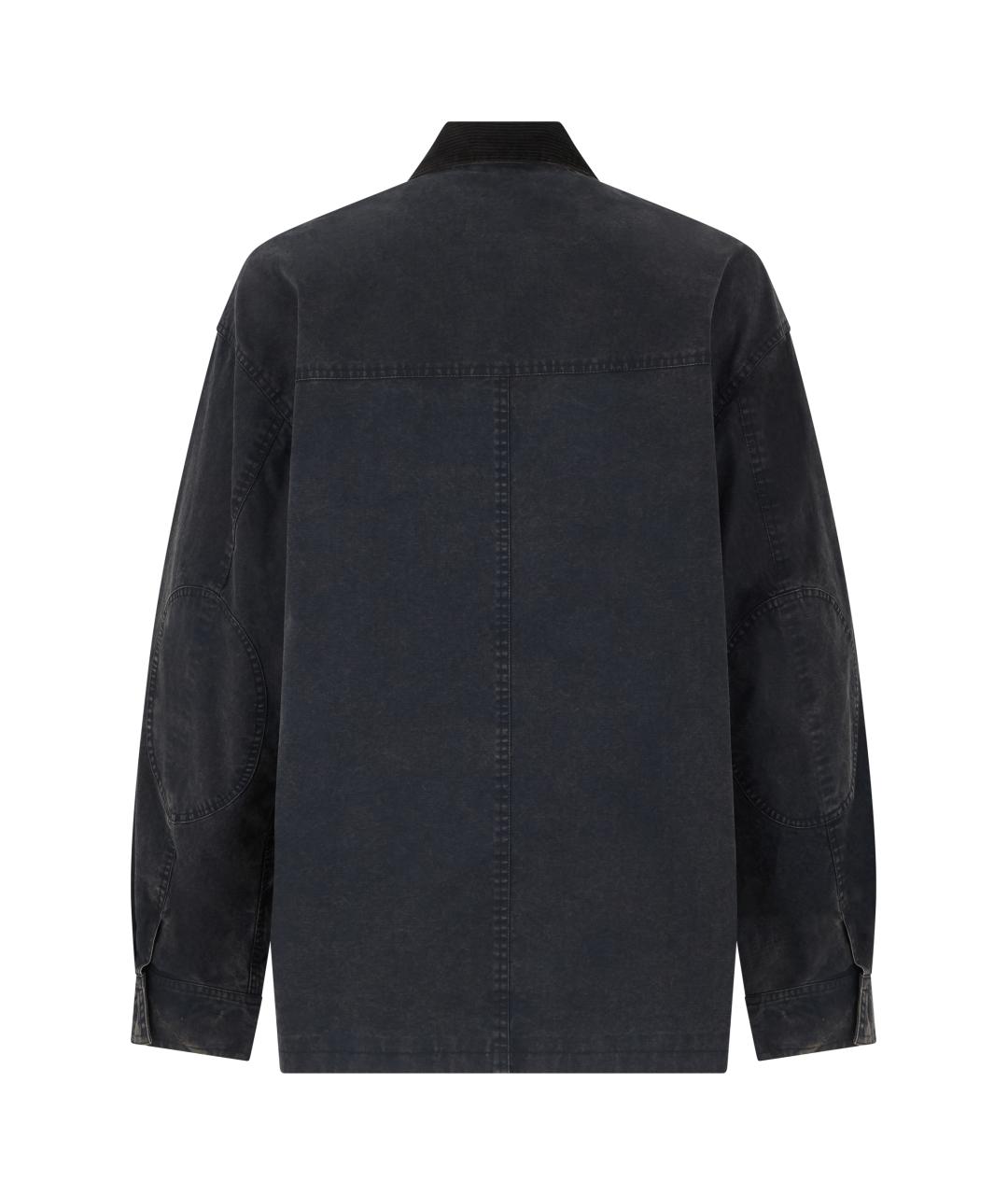 ISABEL MARANT Черная хлопковая куртка, фото 2