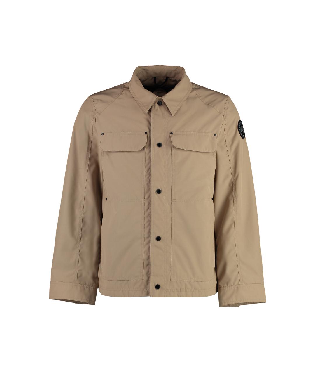 CANADA GOOSE Бежевый полиэстеровый тренч / плащ, фото 1