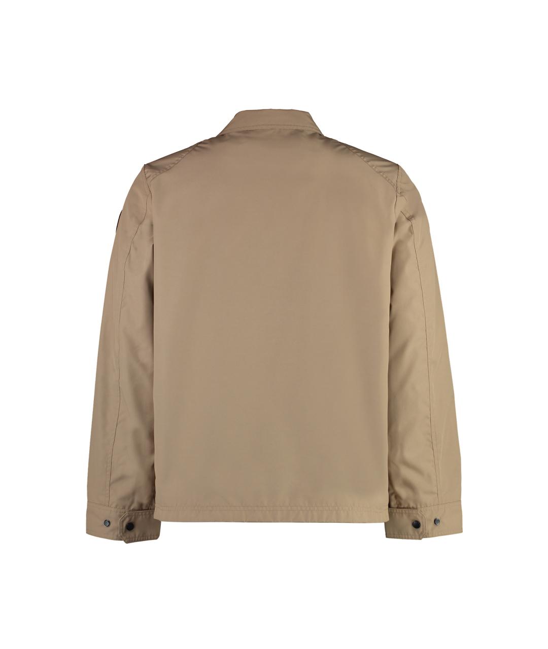 CANADA GOOSE Бежевый полиэстеровый тренч / плащ, фото 2