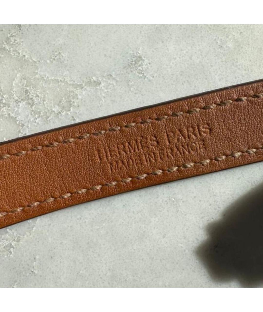 HERMES Красный браслет, фото 3