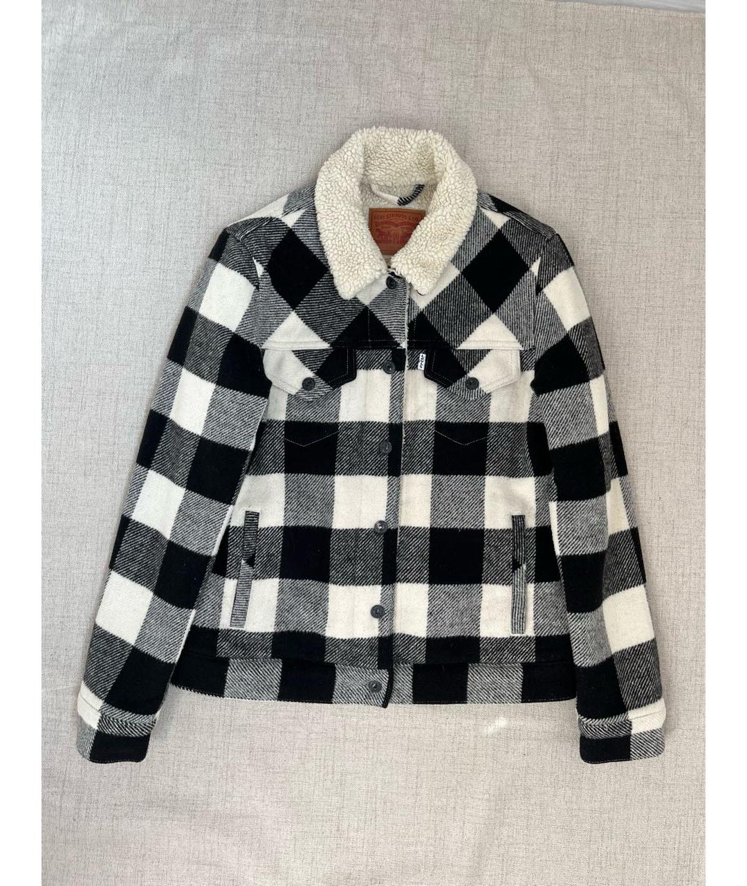 LEVI'S Серая шерстяная куртка, фото 9