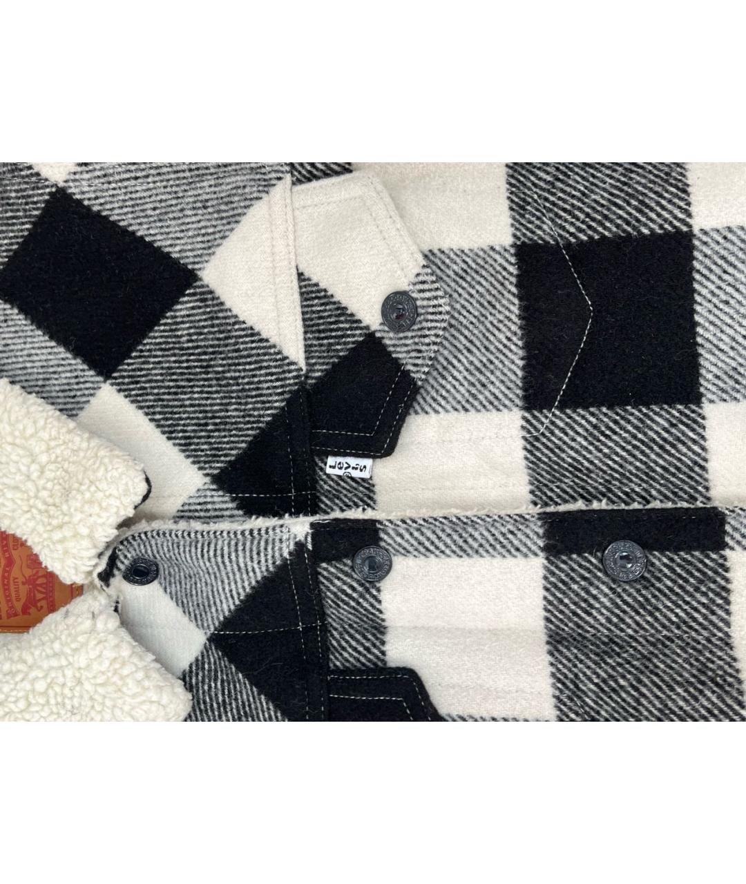 LEVI'S Серая шерстяная куртка, фото 2