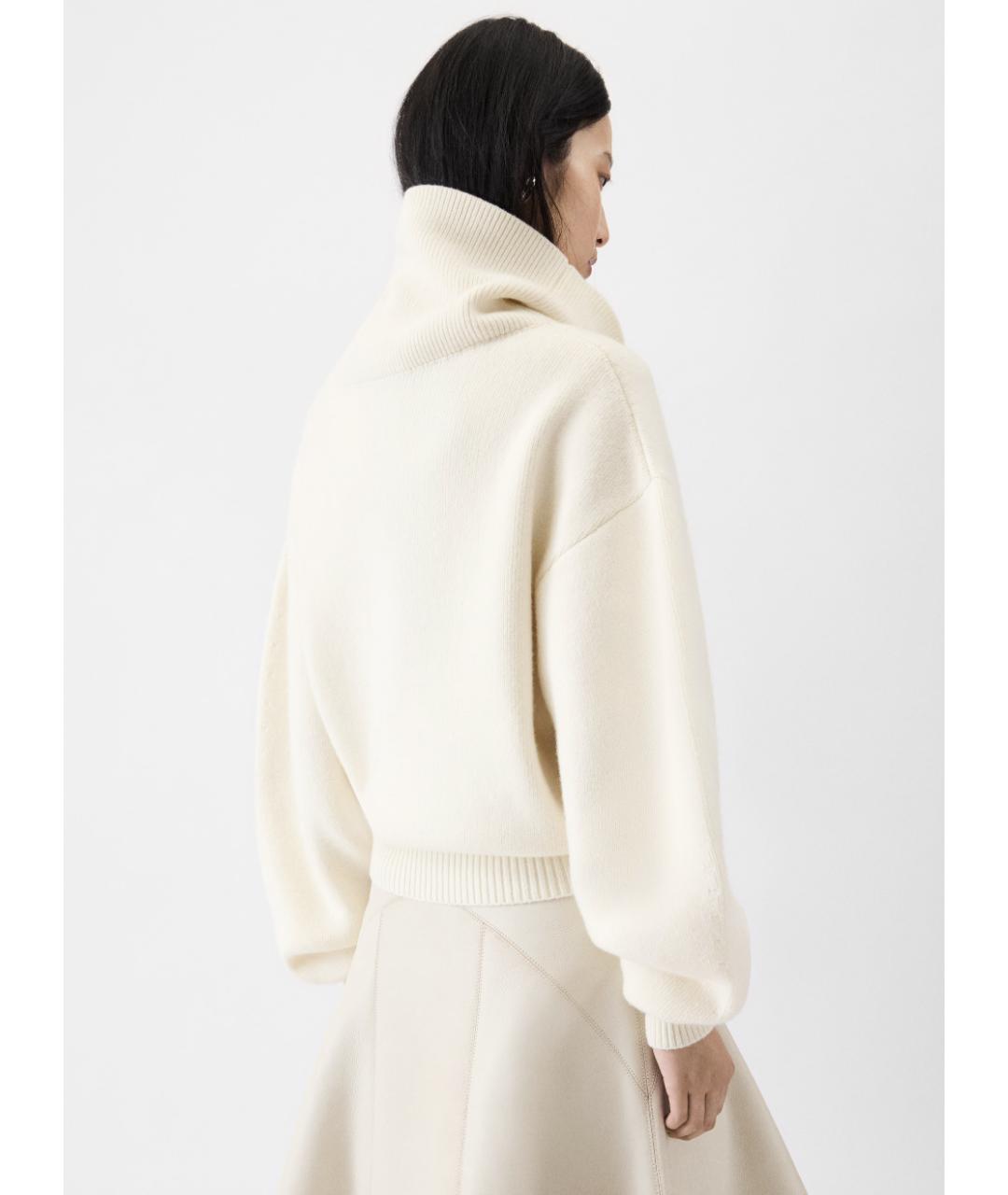 JACQUEMUS Белый шерстяной джемпер / свитер, фото 5