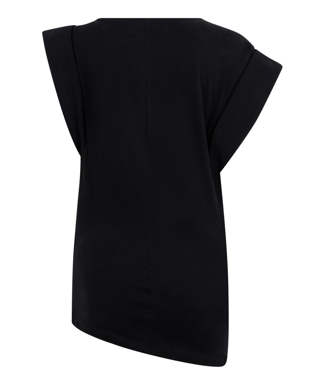 ISABEL MARANT Черное хлопковое вечернее платье, фото 2