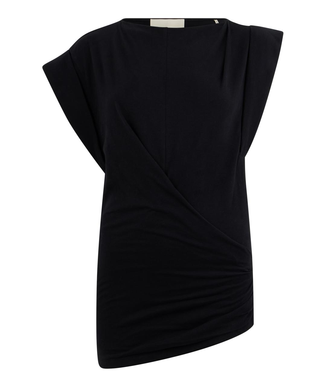 ISABEL MARANT Черное хлопковое вечернее платье, фото 1