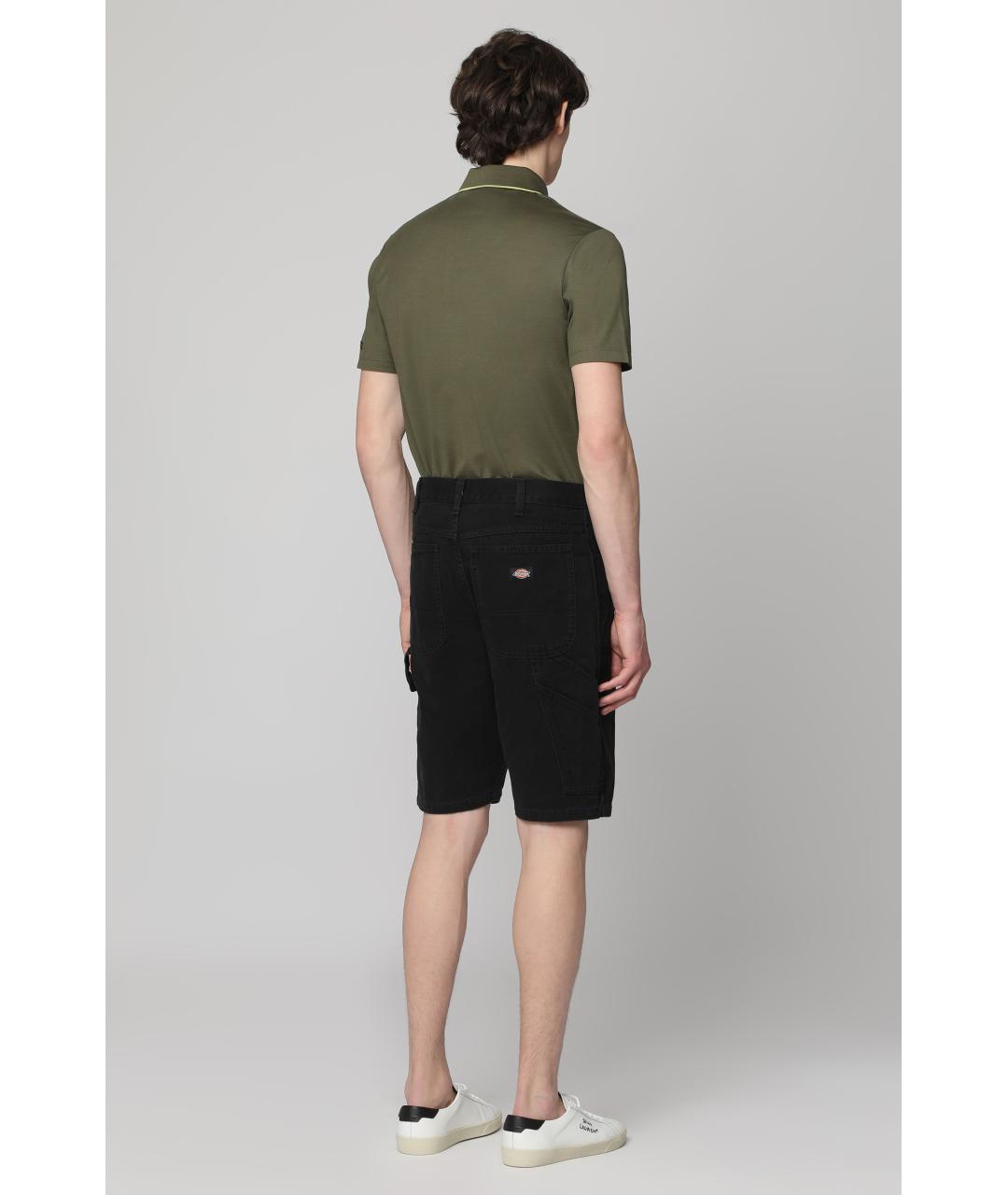 PAUL & SHARK Зеленые хлопковое поло с коротким рукавом, фото 5