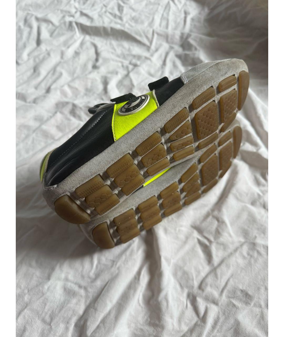 JOHN GALLIANO Мульти кожаные кеды, фото 8