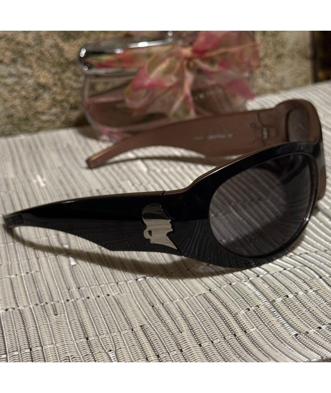 KARL LAGERFELD Черные пластиковые солнцезащитные очки, фото 2