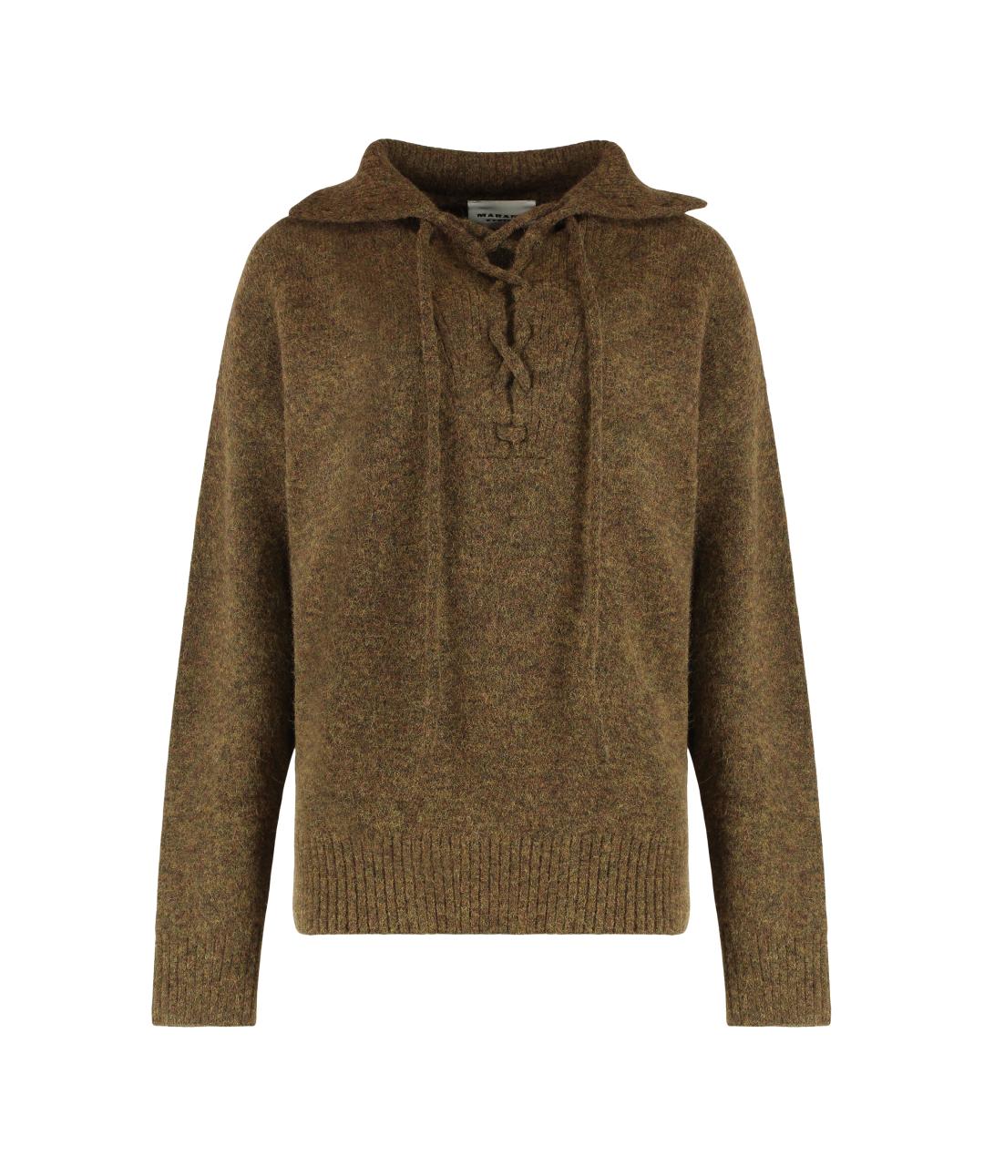 ISABEL MARANT ETOILE Зеленый шерстяной джемпер / свитер, фото 1