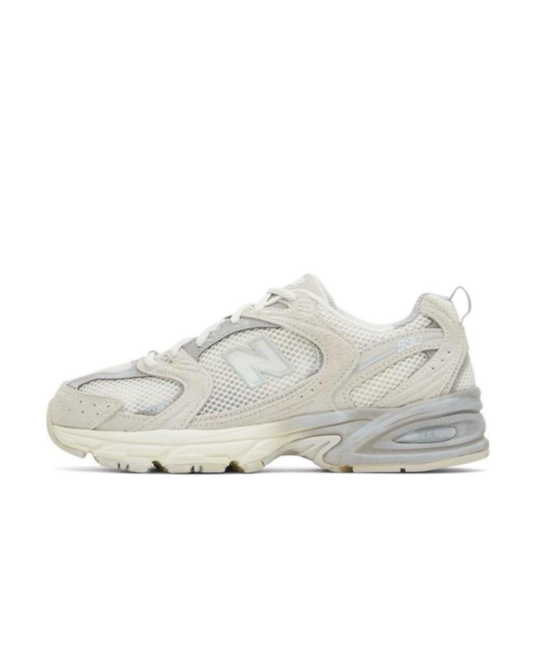 NEW BALANCE Серые текстильные кроссовки, фото 6