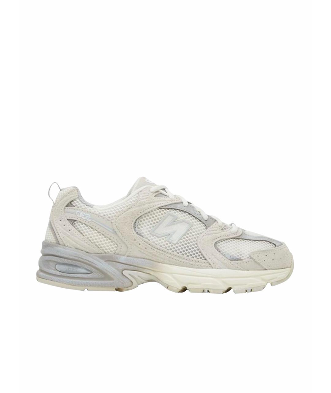 NEW BALANCE Серые текстильные кроссовки, фото 1