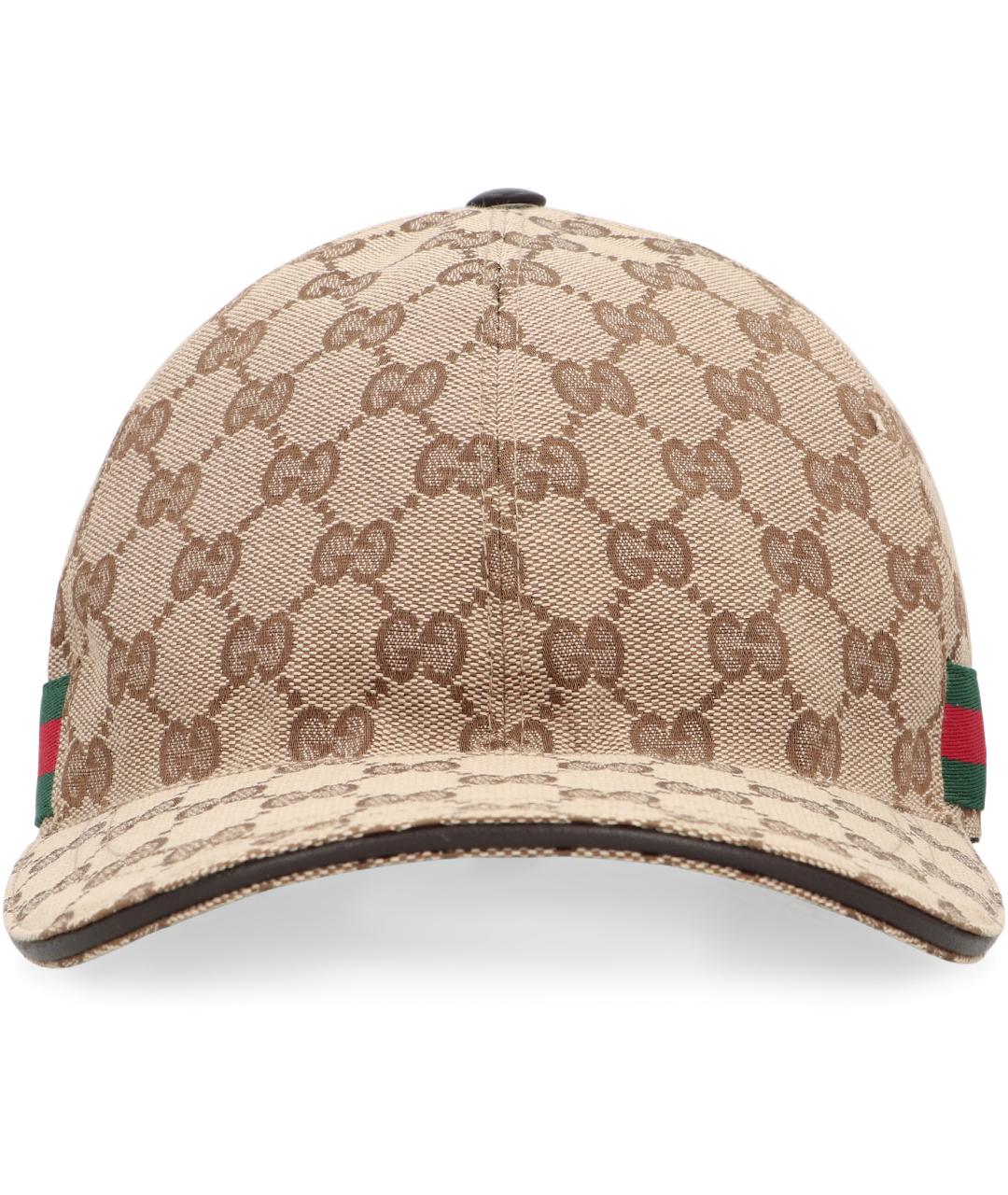 GUCCI Бежевая шляпа, фото 1