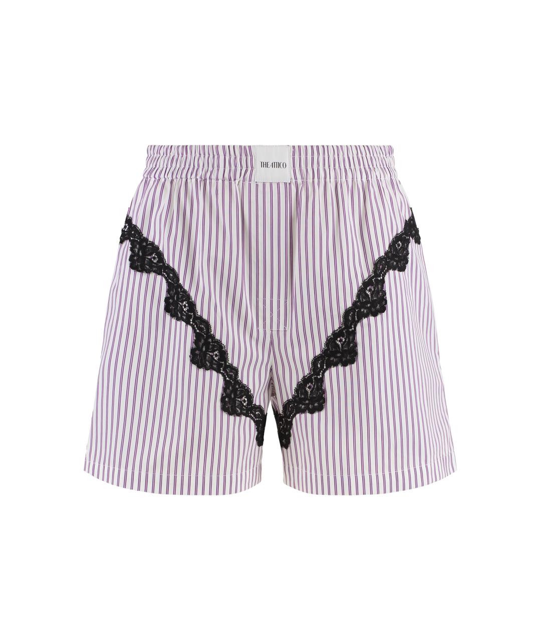 THE ATTICO Мульти хлопковые шорты, фото 1