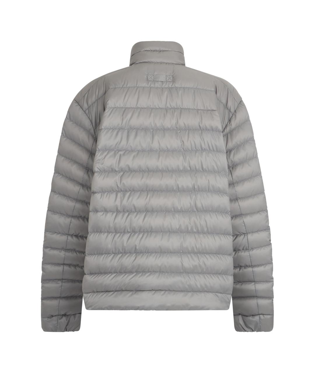 CANADA GOOSE Серый полиамидовый пуховик, фото 2