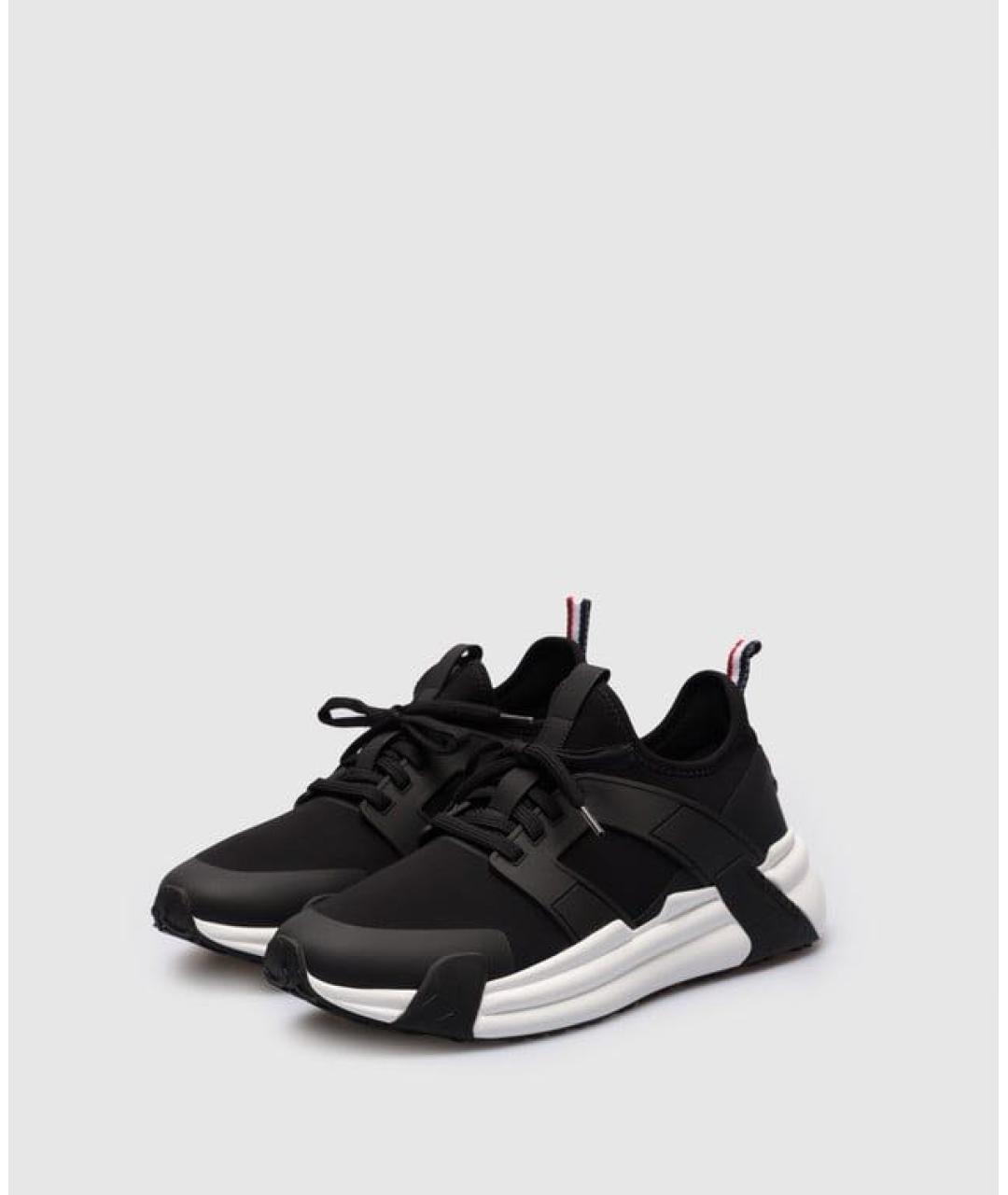 MONCLER Черные кроссовки, фото 2