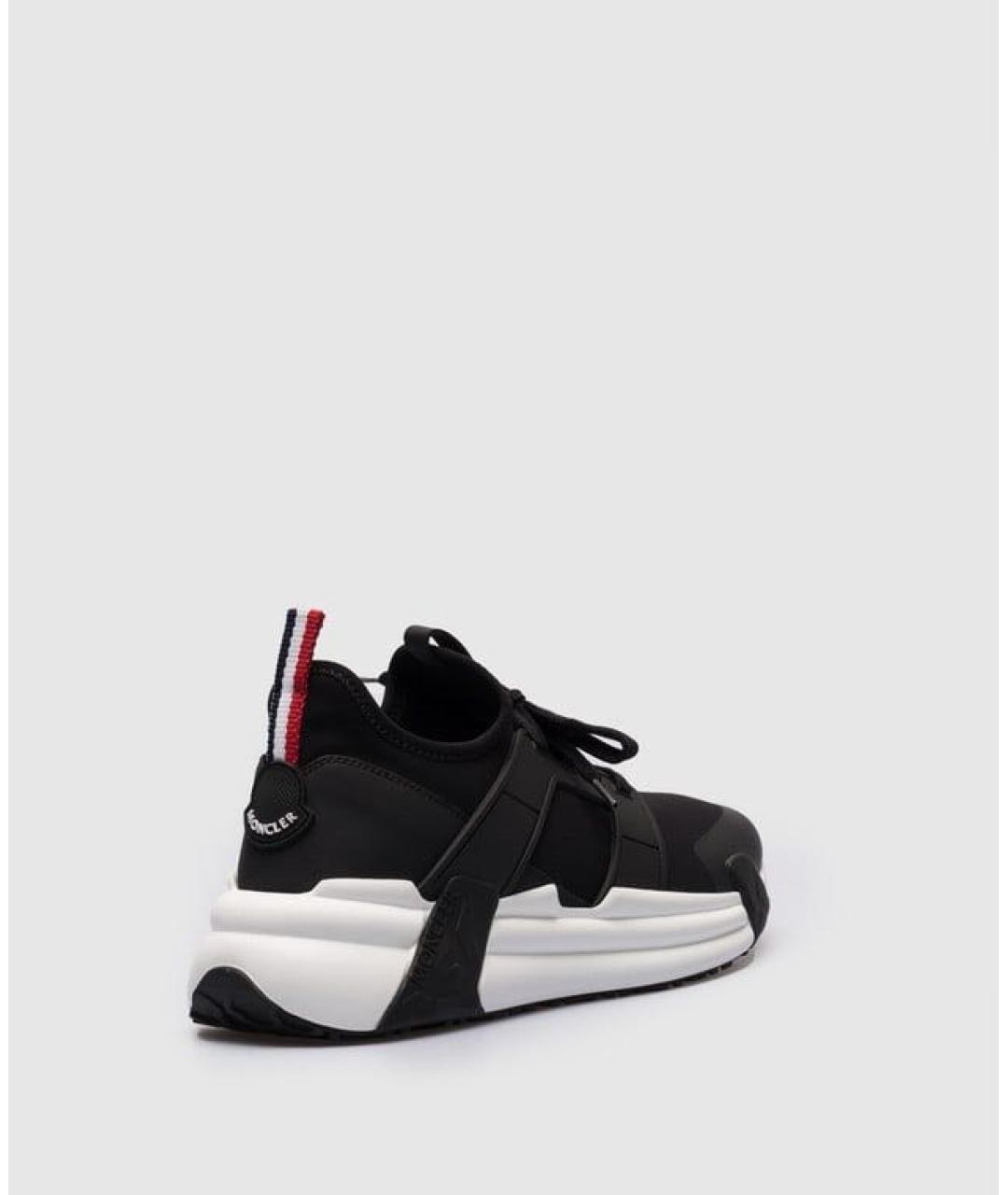 MONCLER Черные кроссовки, фото 3