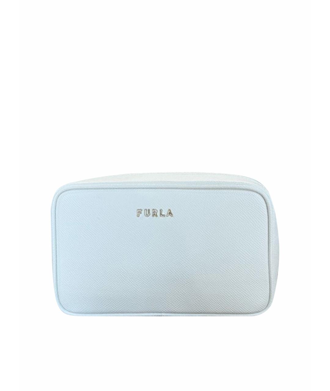 FURLA Белая кожаная сумка через плечо, фото 1