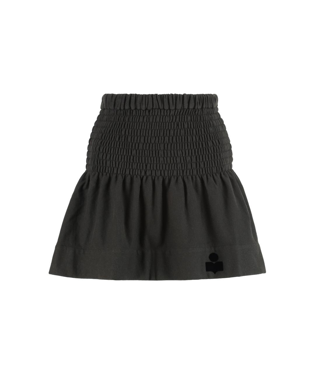ISABEL MARANT ETOILE Черная полиэстеровая юбка мини, фото 1