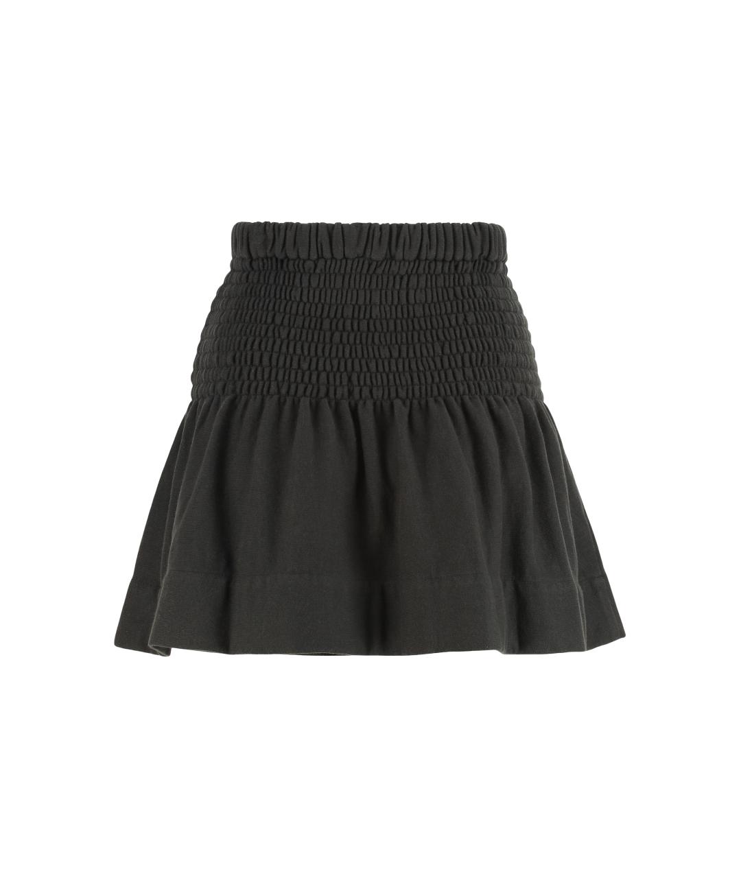 ISABEL MARANT ETOILE Черная полиэстеровая юбка мини, фото 2