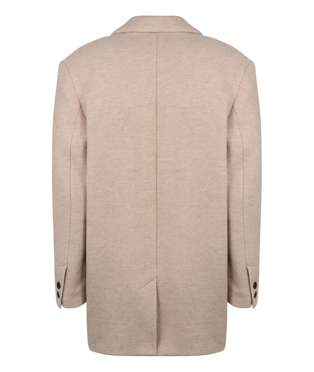 ISABEL MARANT ETOILE Бежевый шерстяной жакет/пиджак, фото 2