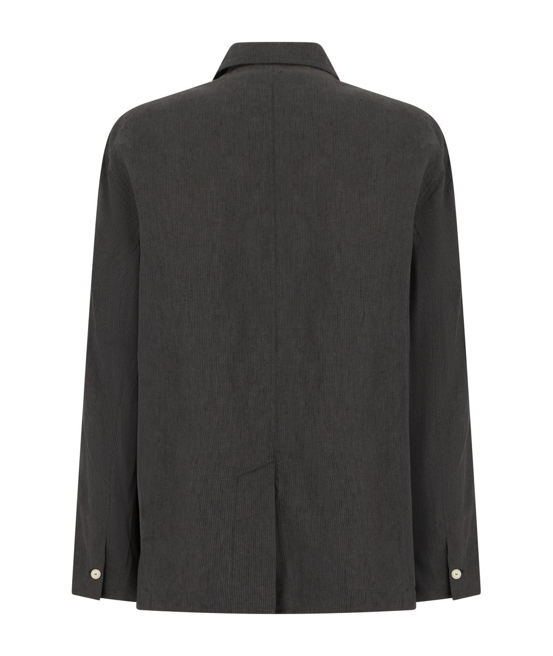 JACQUEMUS Серый вискозный пиджак, фото 2