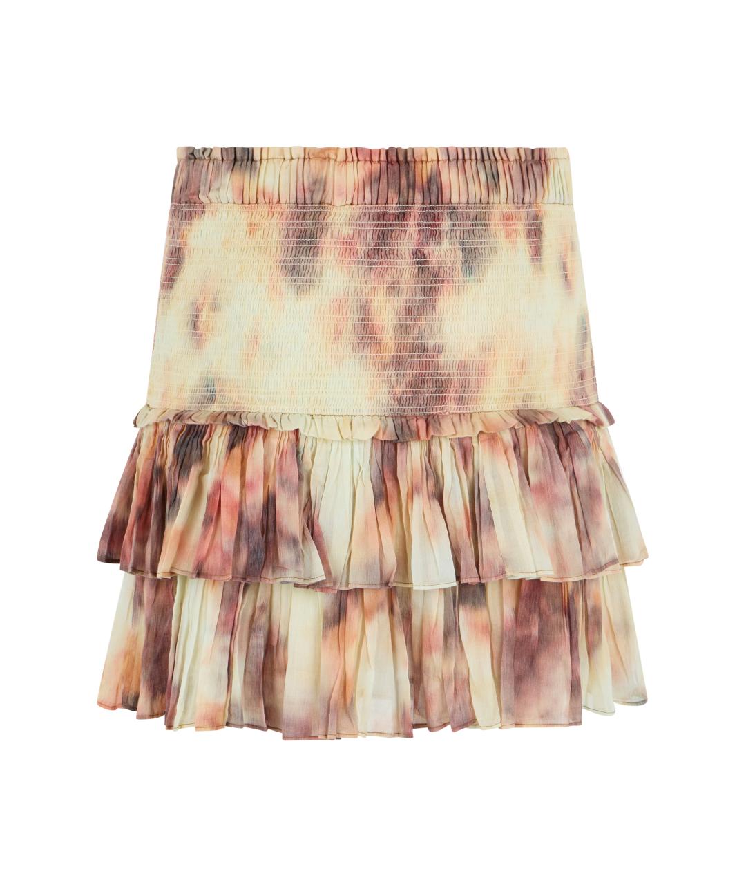 ISABEL MARANT ETOILE Мульти хлопковая юбка мини, фото 2