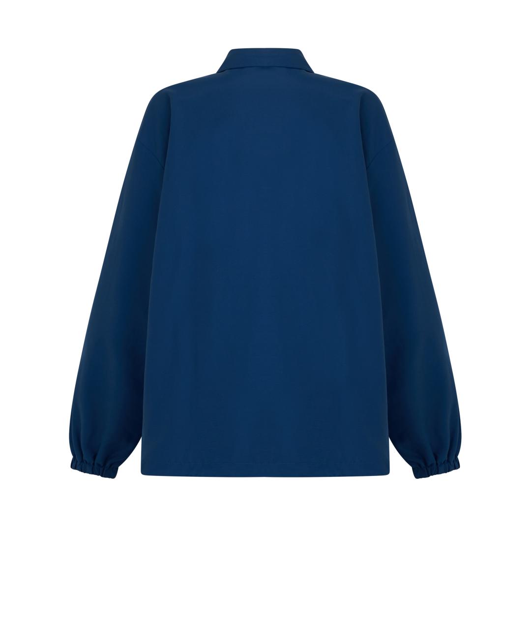 CANADA GOOSE Синяя полиамидовая куртка, фото 2