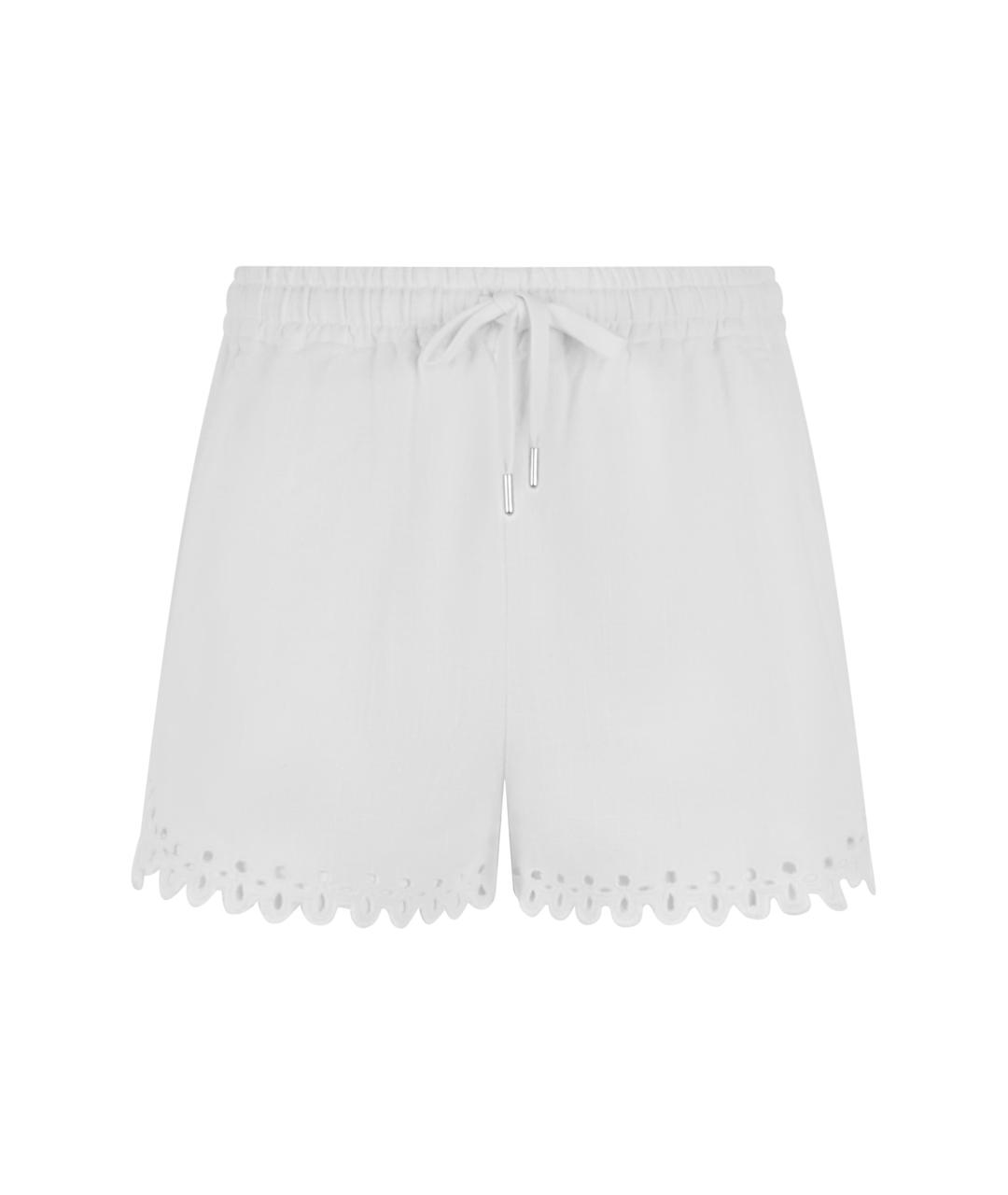 ISABEL MARANT Белые хлопковые шорты, фото 1