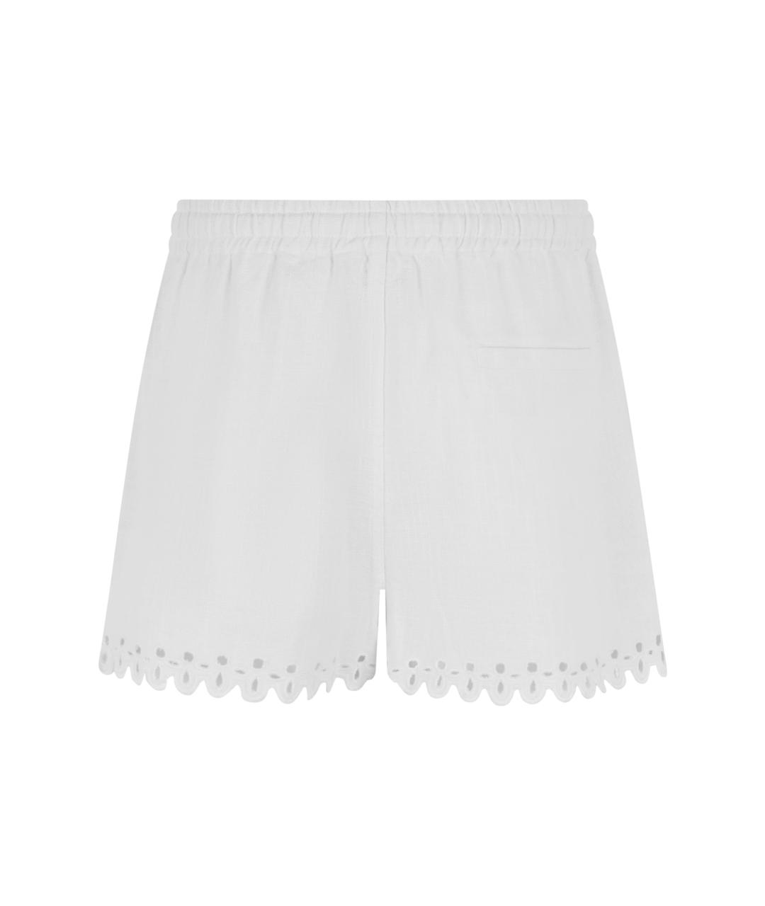 ISABEL MARANT Белые хлопковые шорты, фото 2