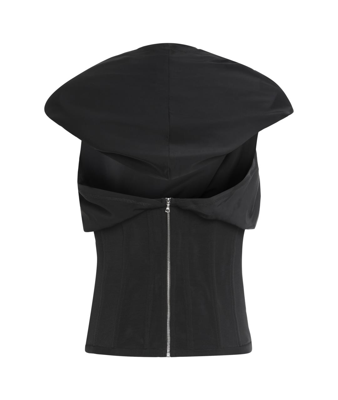 FROLOV Черная полиамидовая майка, фото 2