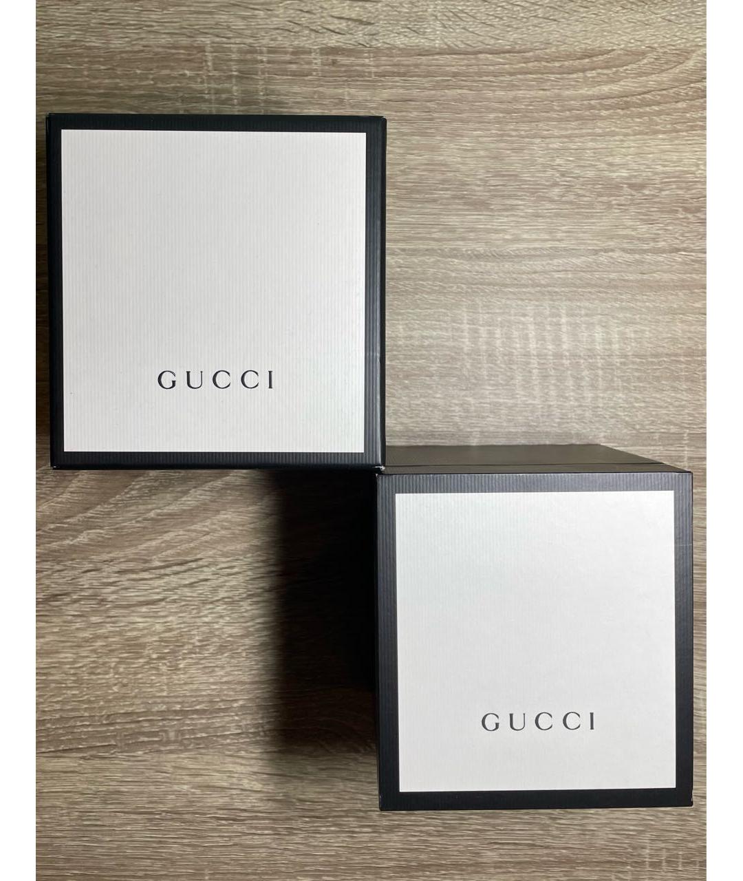 GUCCI Серебряные металлические часы, фото 5